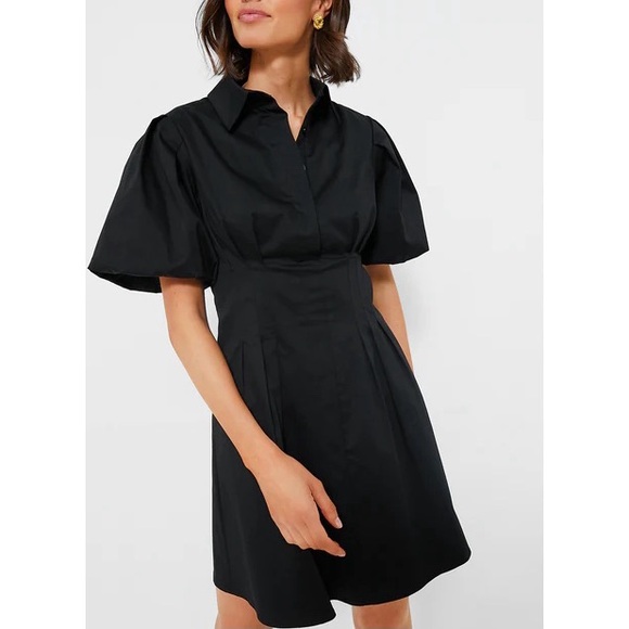 TUCKERNUCK Black Mini Delaney Dress - Picture 1 of 11